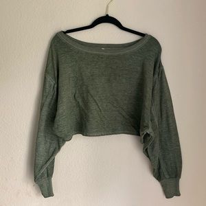 Free People Movement Zuma Cropped Sweater